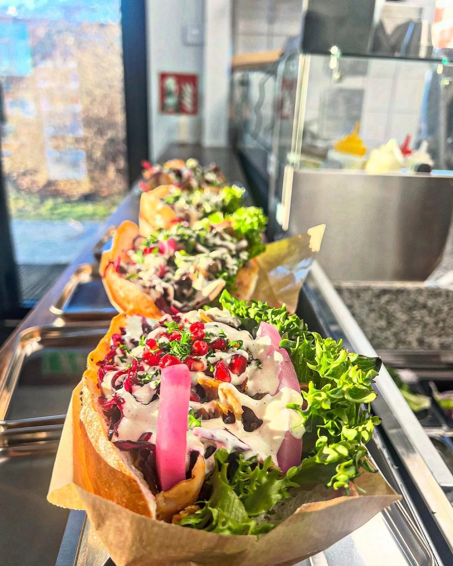 Amo's Kebab - Maträtt: Sallad