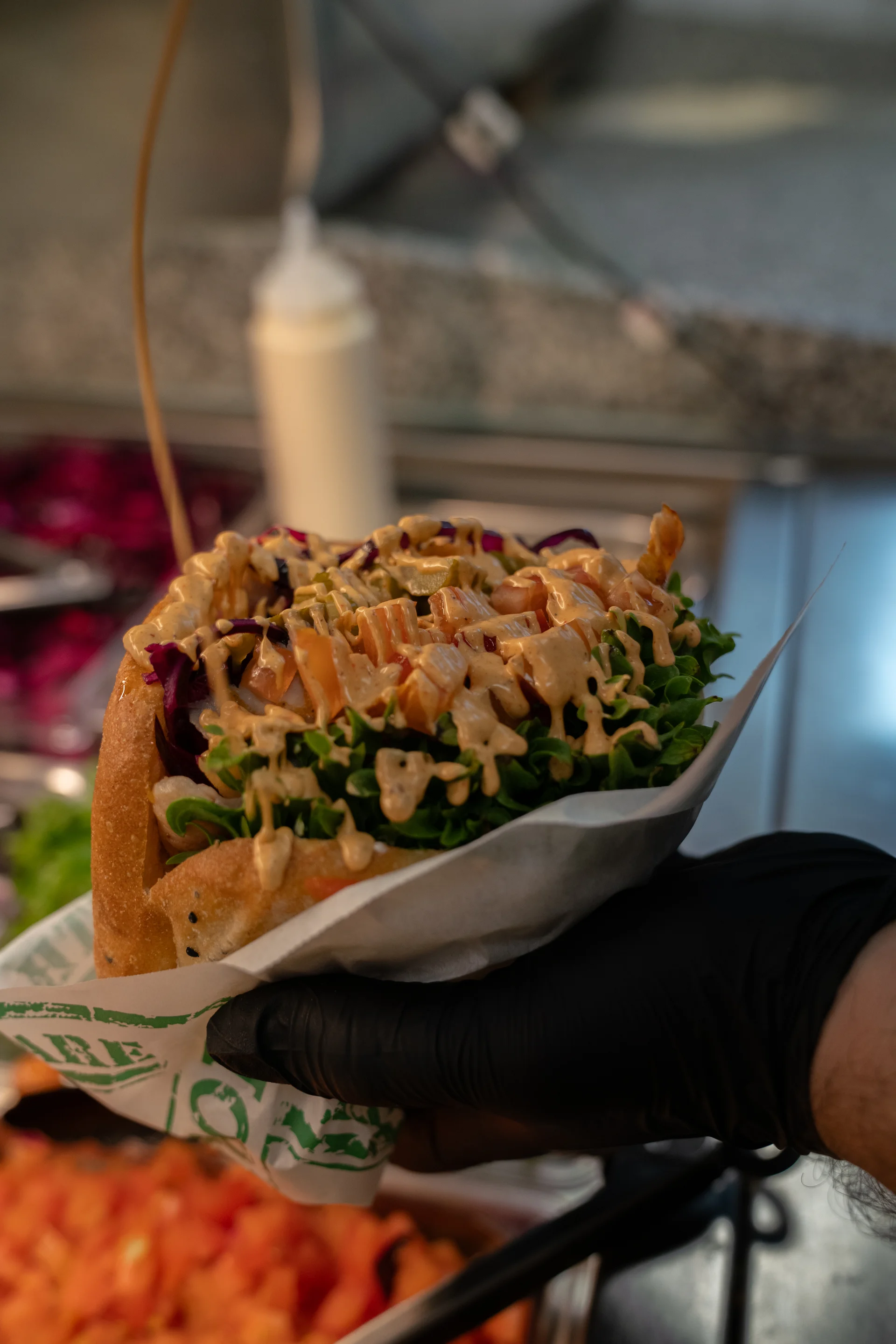 Amo's Kebab - Maträtt: Kycklingkebab